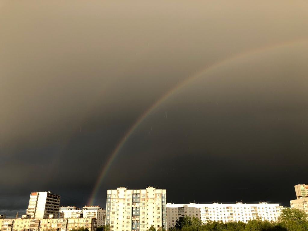 Карантинное московское небо