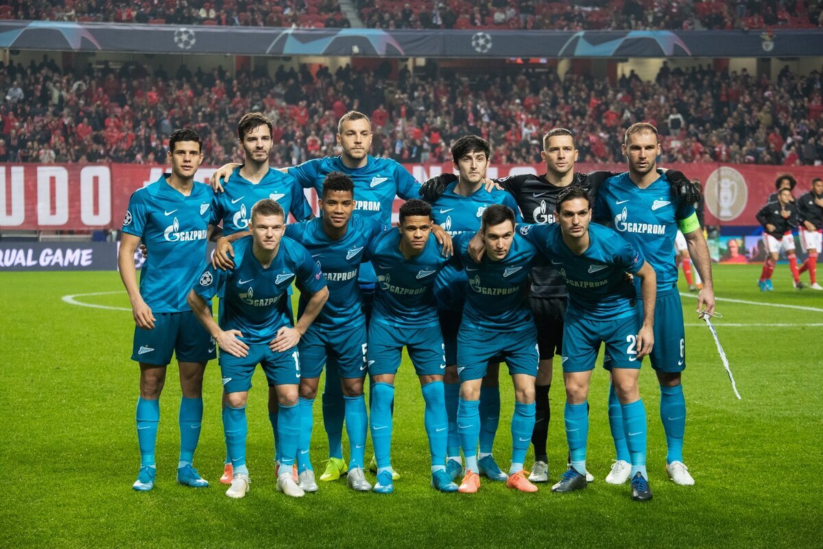 Зенит в Лиге Чемпионов.