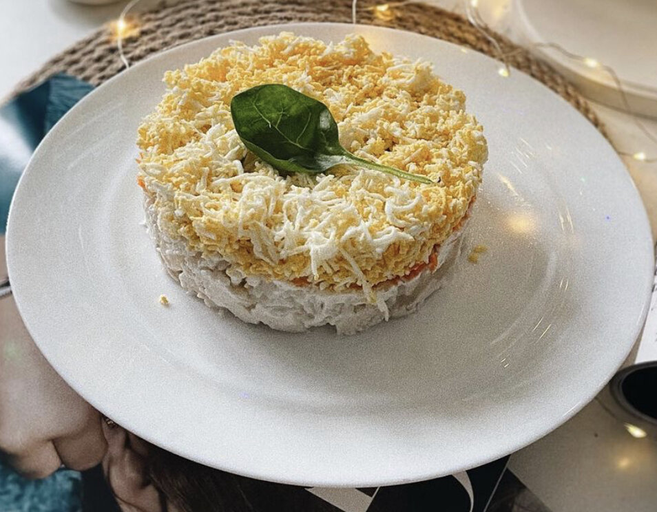 Рецепт новогоднего салата 