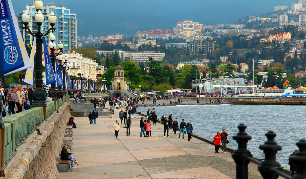 Набережная Ялты