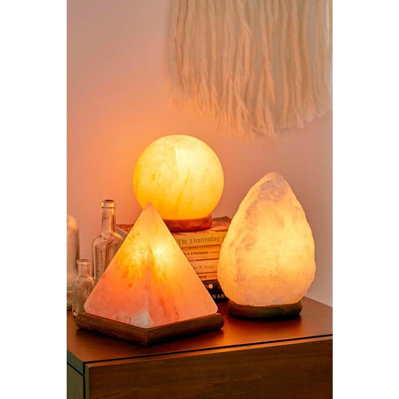 Солевые светильники.