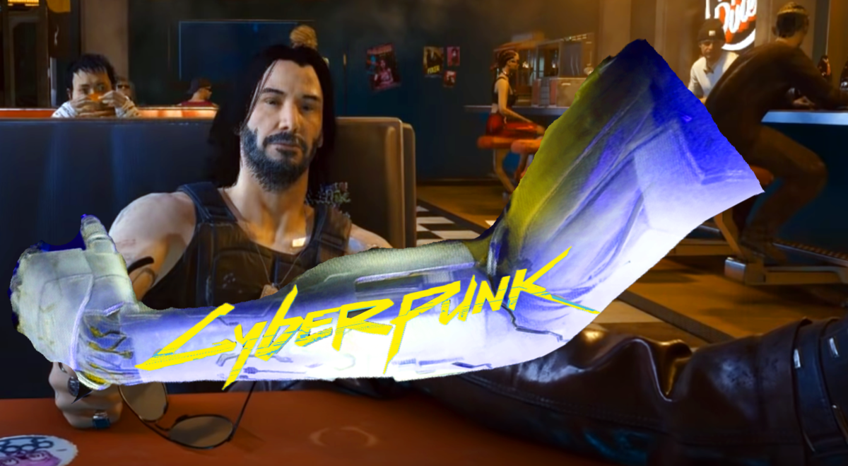 Cyberpunk 2077. Рука Джонни Сильверхенда