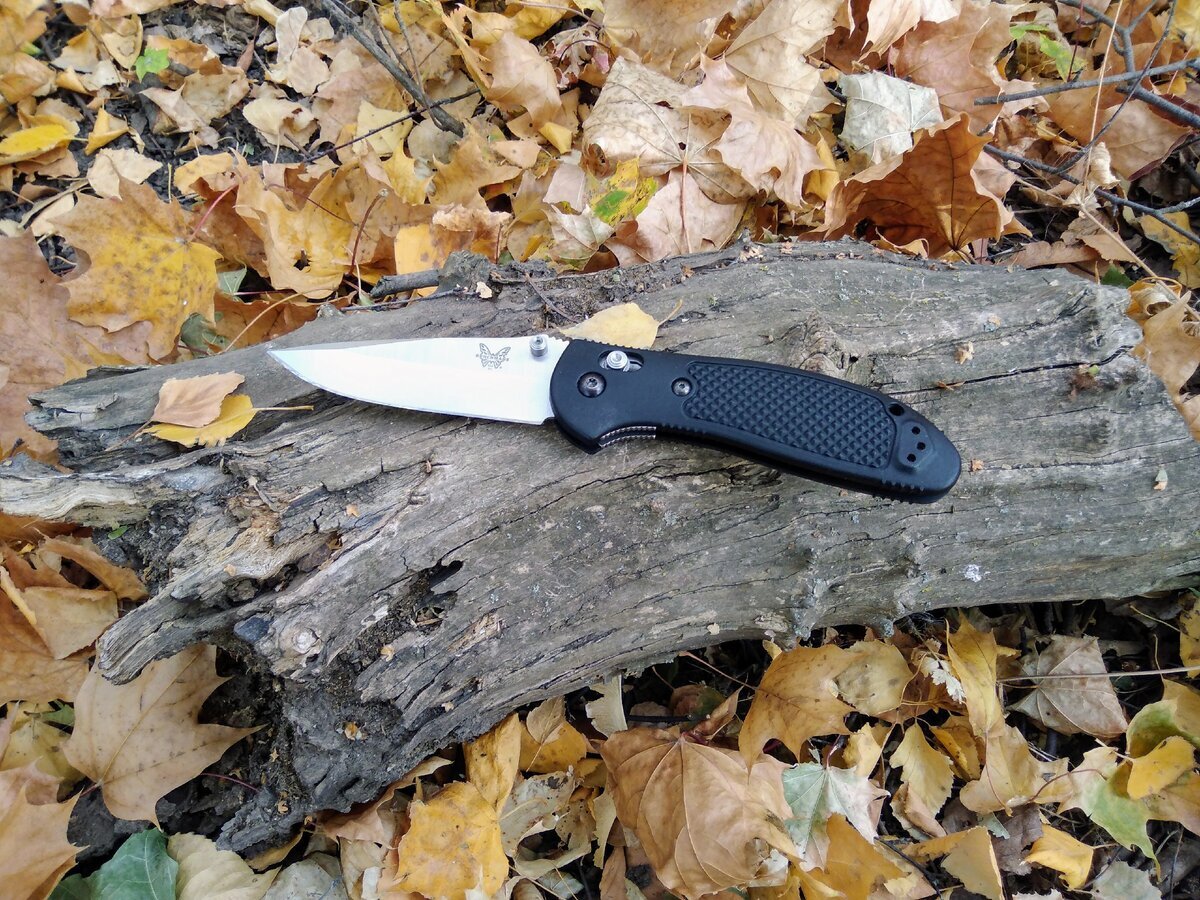 Мой Griptilian 551 со сталью154CM.