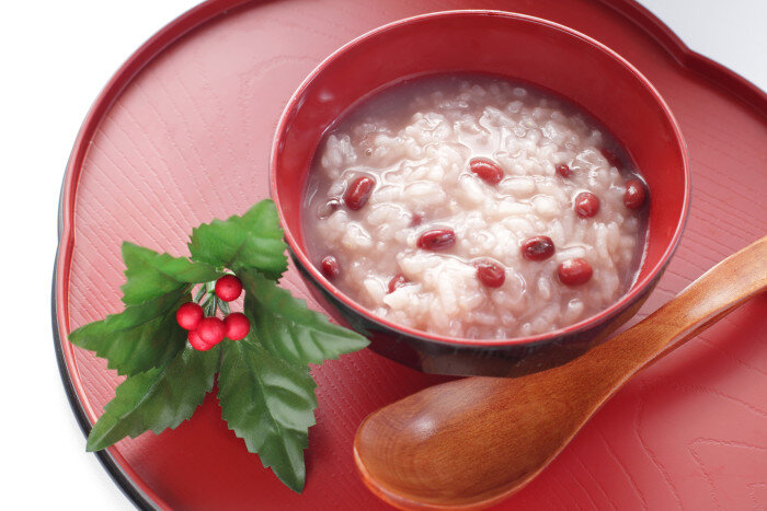 Рисовая каша с бобами