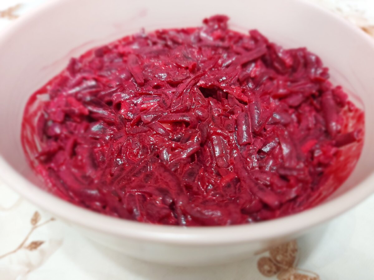 Готовый салатик.