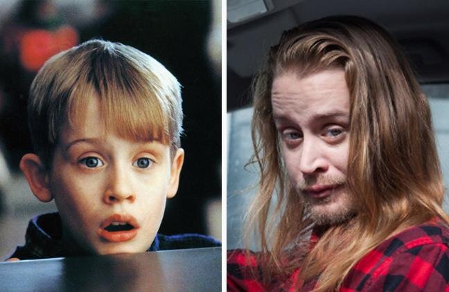 Маколей Калкин тогда и сейчас