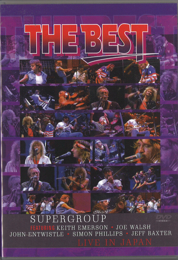 Обложка оригинального DVD The Best "Live in Japan" 