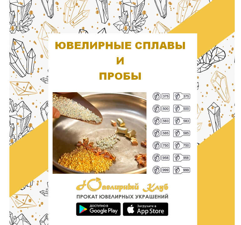 Слайд поста сообщества "Ювелирный Клуб" из социальной сети.