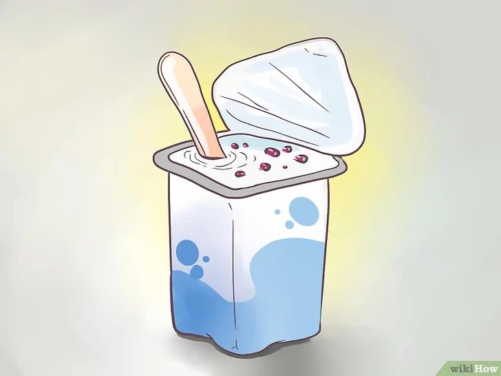 2.Йогурт.  Йогурт — одно из лучших средств для обожженного языка, так как он обладает отличными охлаждающими и успокаивающими свойствами.Возьмите ложку йогурта и не глотайте его сразу, оставив во рту хотя бы на несколько секунд.
Рекомендуется использовать натуральный греческий йогурт, но подойдет и любой другой. Также можно выпить стакан холодного молока.[1]
