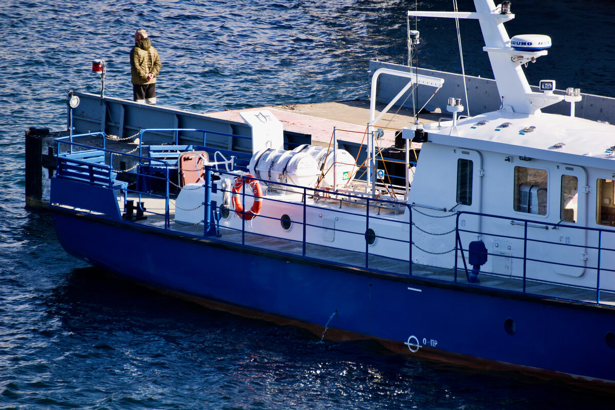 РК-1350 - новый рейдовый катер ЧФ.