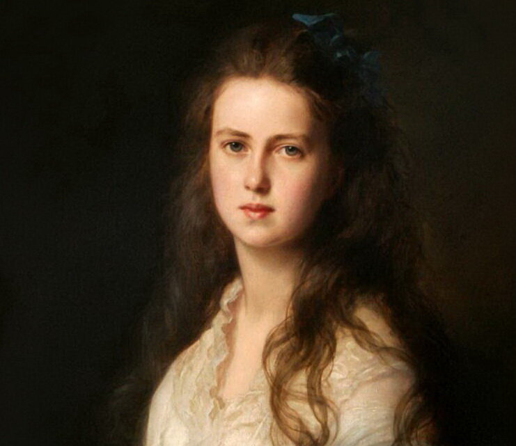великая княжна Мария Александровна, худ. Ф. Кс. Винтерхальтер, 1871 г.