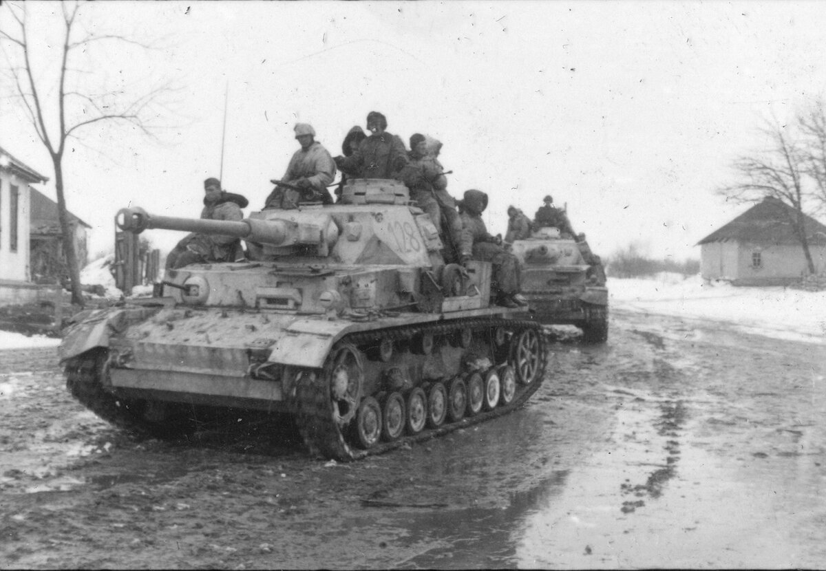 Тигры дивизии СС Лейбштандарт Харьков 1943