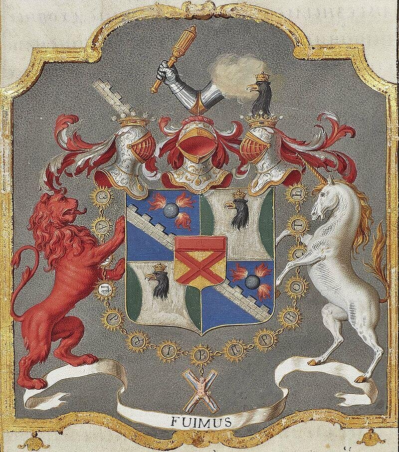 герб рода Брюсов