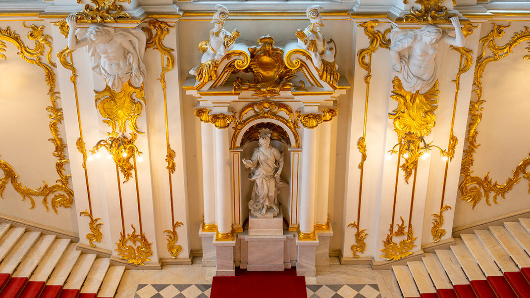 Эрмитаж. Иорданская лестница