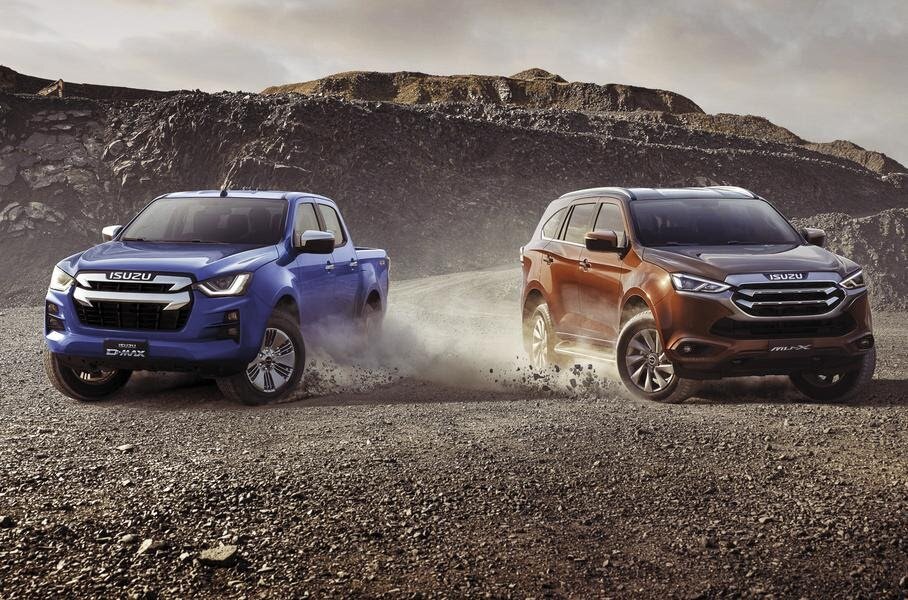 Пикап Isuzu D-Max и новинка Isuzu MU-X созданы с применением одинаковых конструкторских решений