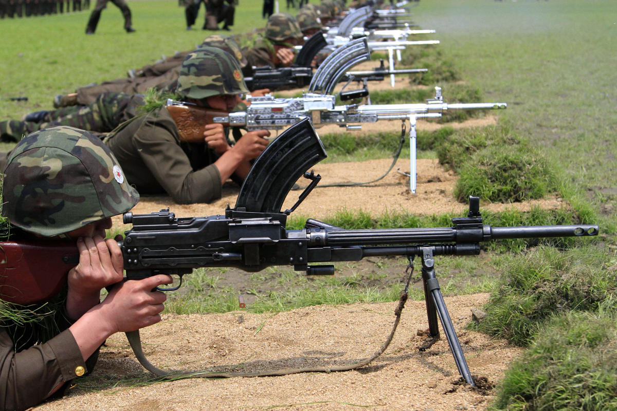 Вооружение кндр. Северная Корея пулемет Тип 73. Type 73 Light Machine Gun. Корейский пулемет Тип 73. Type 73 LMG.