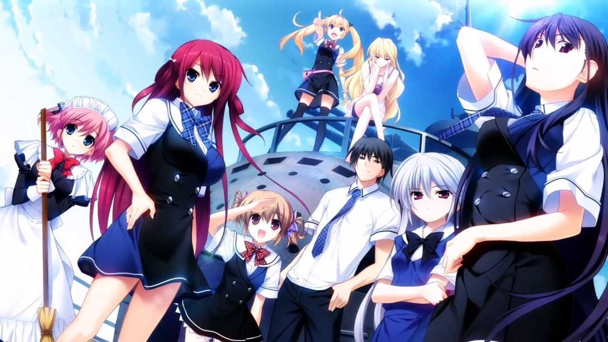 Grisaia no Kajitsu аниме