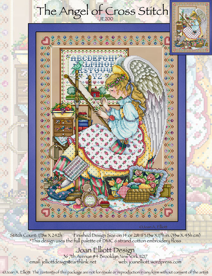 The angel of cross stitch - Joan Elliott