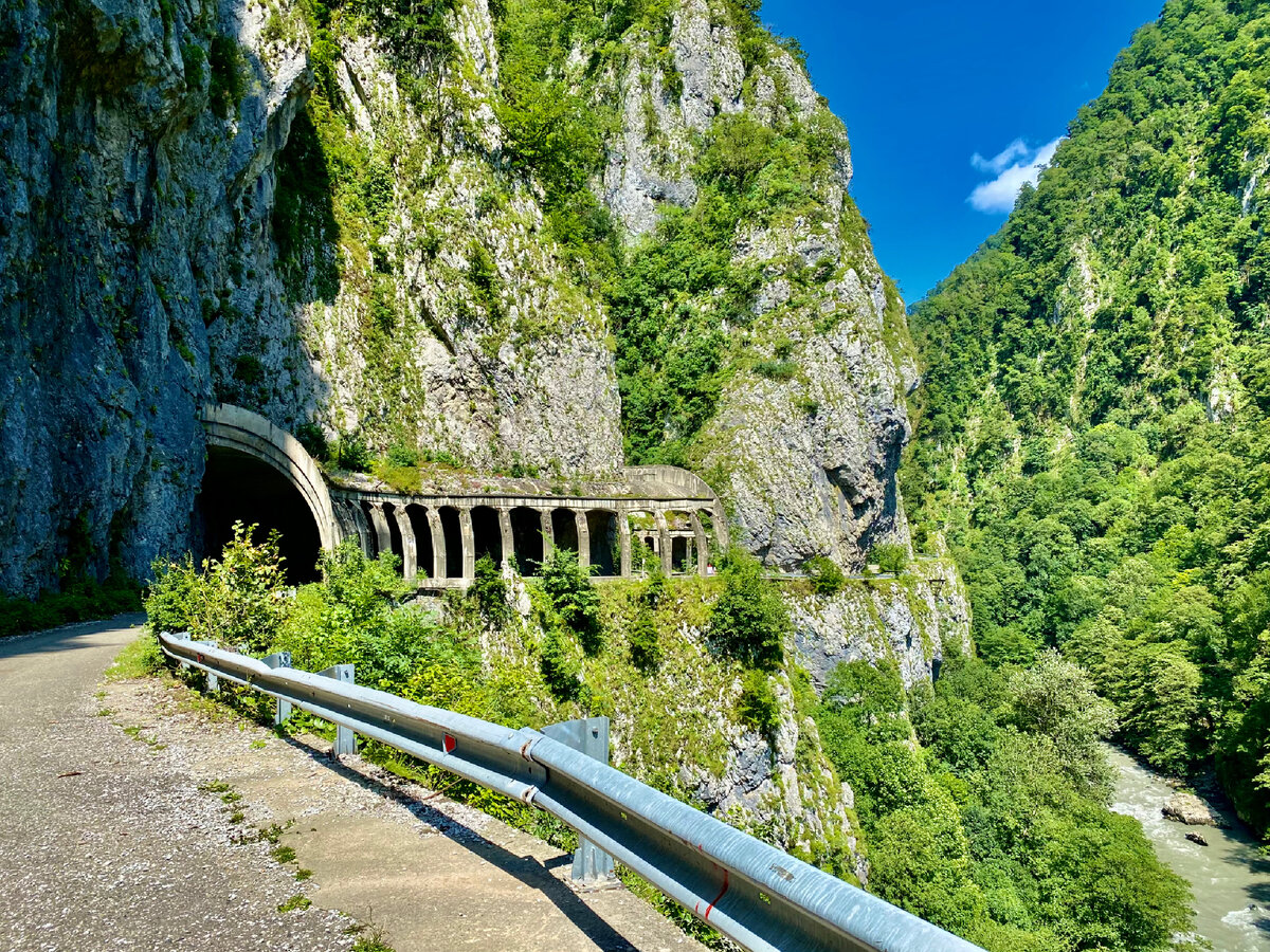 Старая дорога Адлер красная Поляна