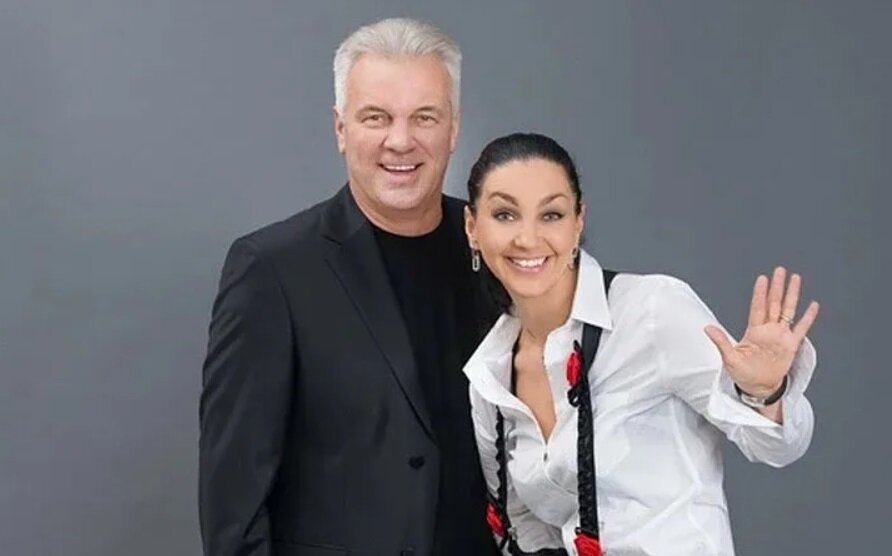 Анатолий Котенёв с женой Светланой