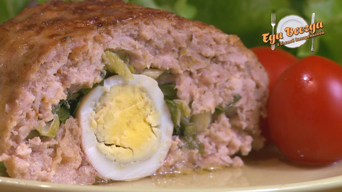 Мясной РУЛЕТ в духовке