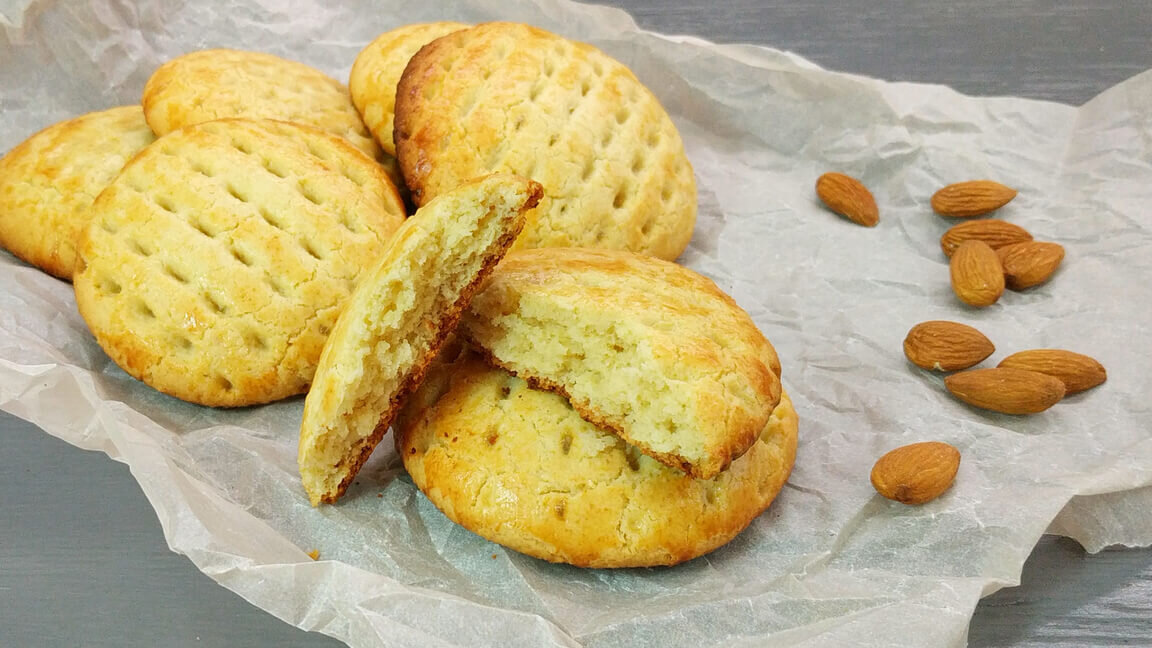 Турецкое миндальное печенье