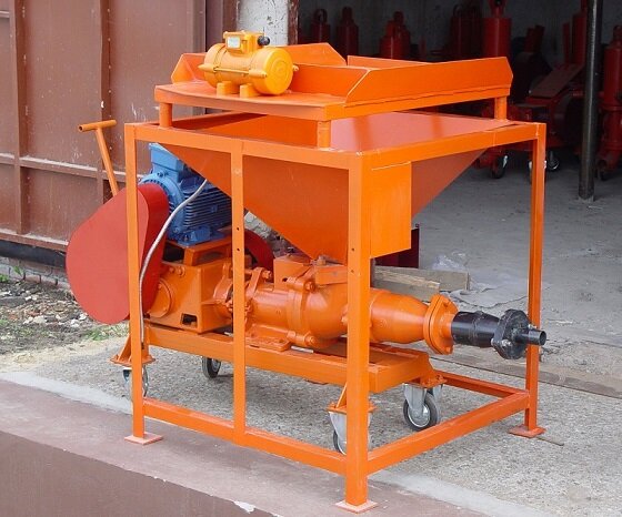 Торкрет установка методом мокрого торкретирования СО-50ПБН