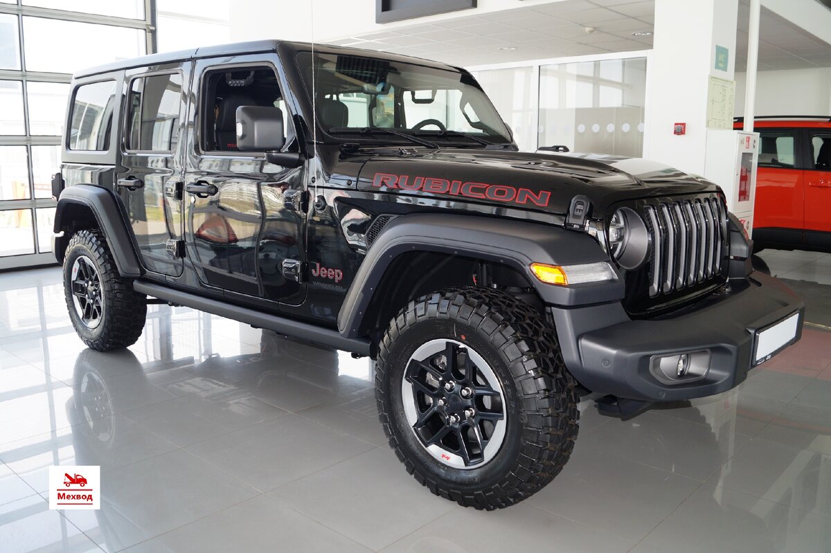 Jeep Wrangler в комплектации Rubicon