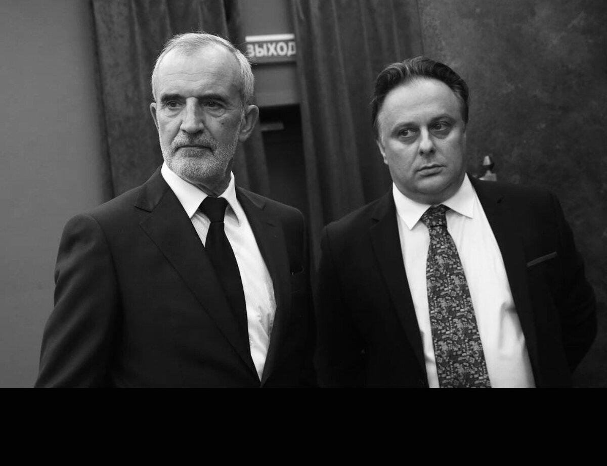 Римас Туминас и Кирилл Крок, худрук и директор театра им. Вахтангова. Фото - kp.ru