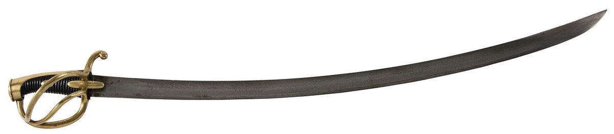 Сабля легкой кавалерии AnIX из коллекции Royal Armouries. Общий вид.