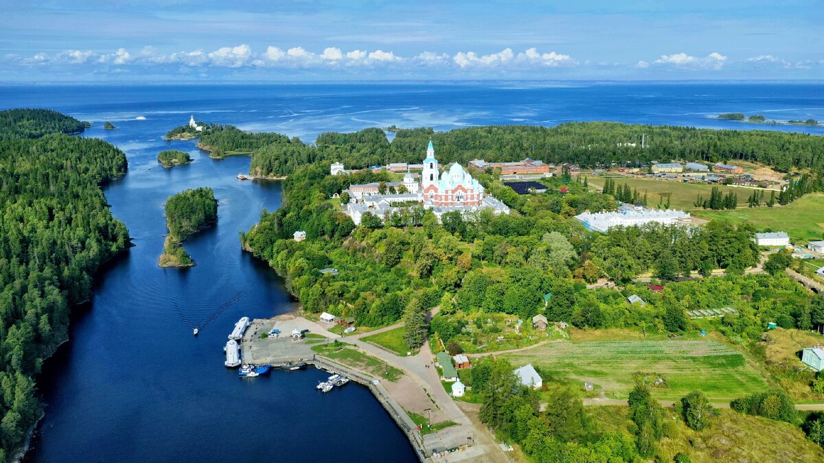 Валаамский Спасо Преображенский мужской монастырь