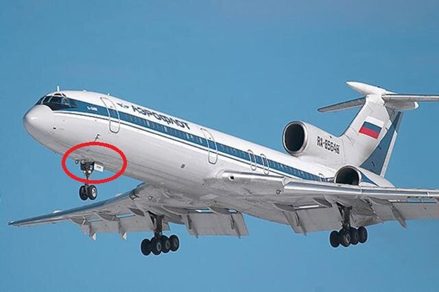 Самолет Ту-154. Источник изображения