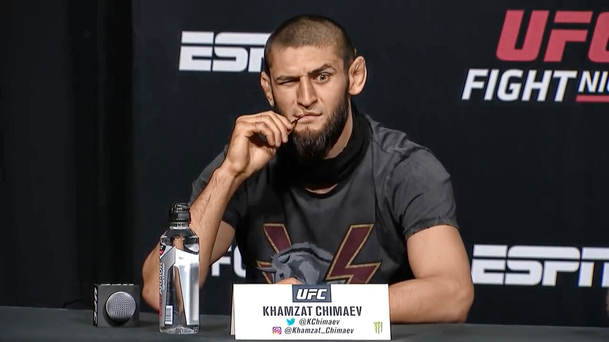 Хамзат Чимаев полностью уверен в себе 