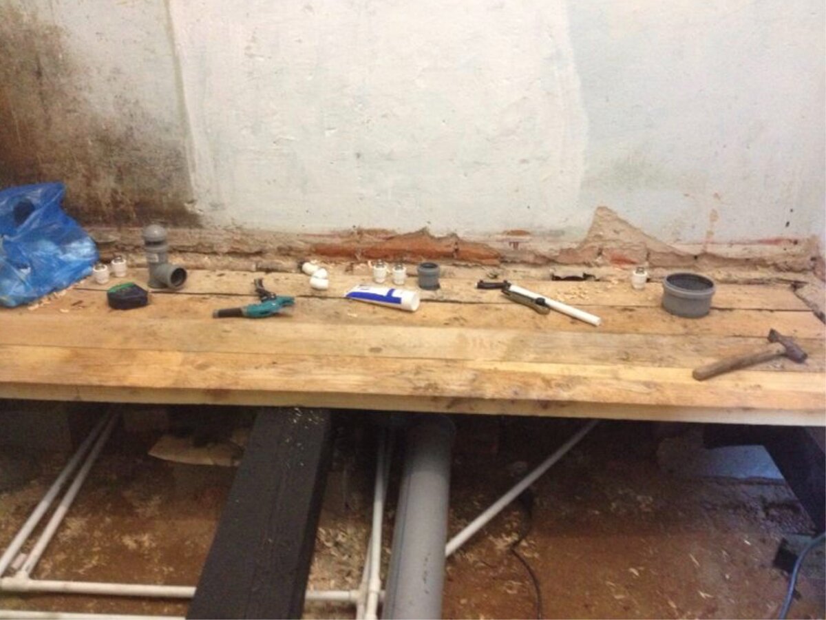 Лаги промазаны отработкой