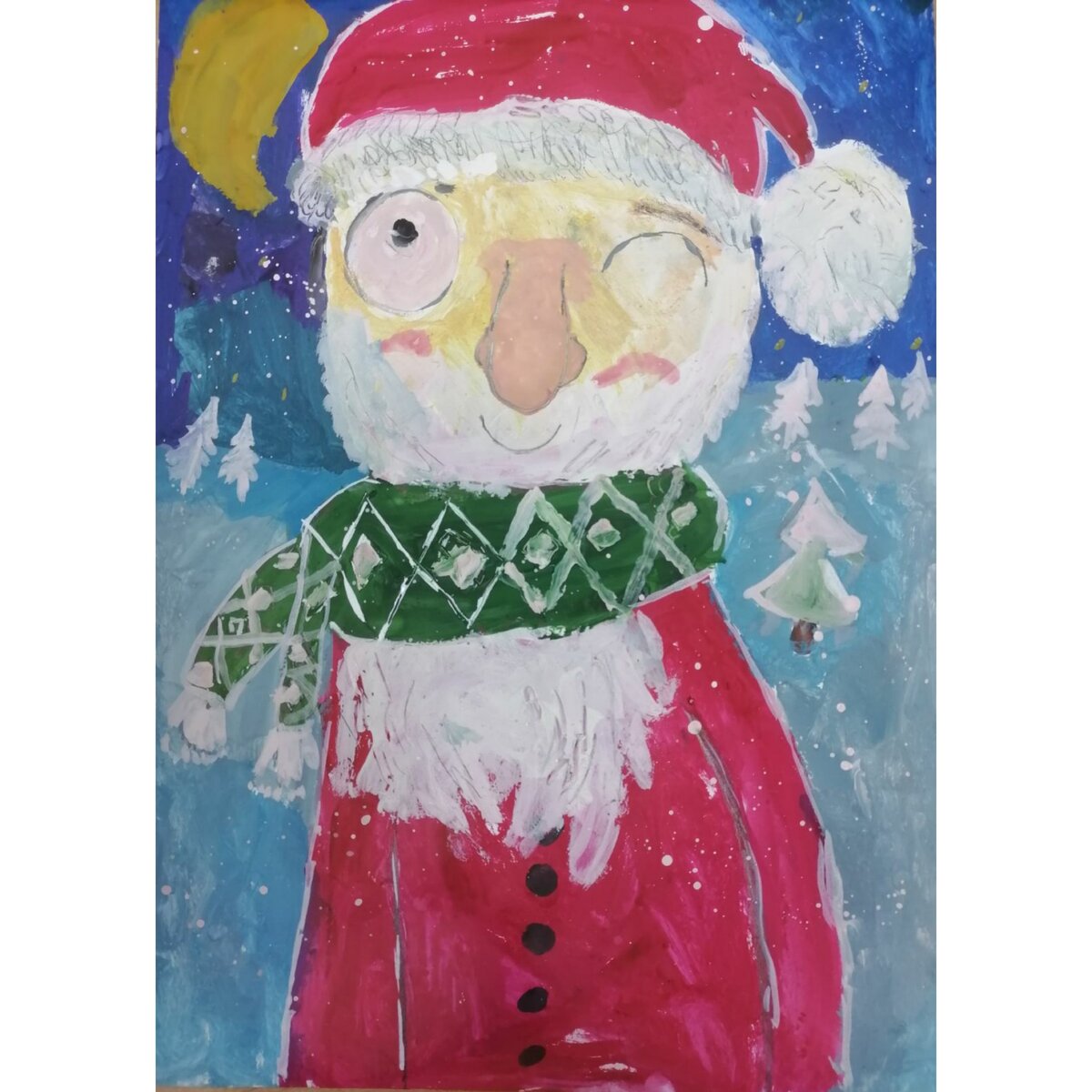 Автор рисунка Настя Игнатович, педагог Анна Печенько https://www.instagram.com/hannaniczyparovicz/