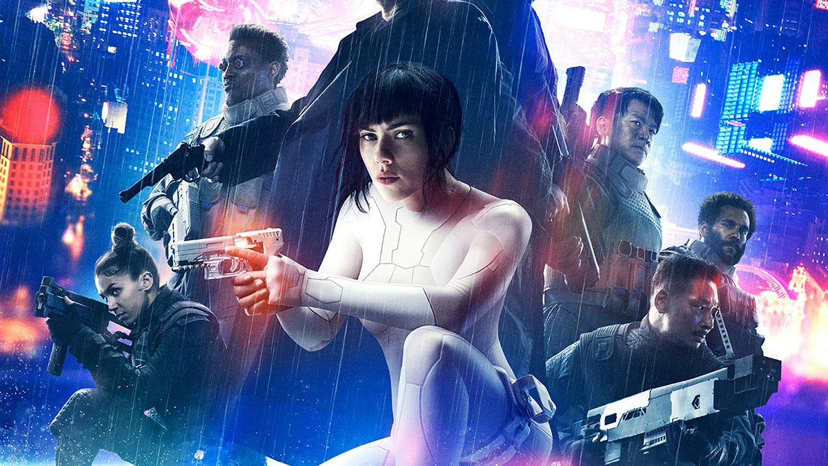 Ghost in the Shell Scarlett Johansson. Ghost in the Shell 2017 poster. Кассовые сборы призрак в доспехах.