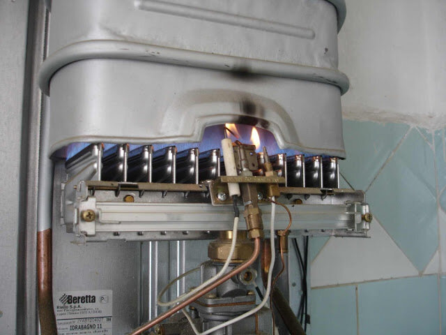 Регулировки и ремонт газовых колонок Roda