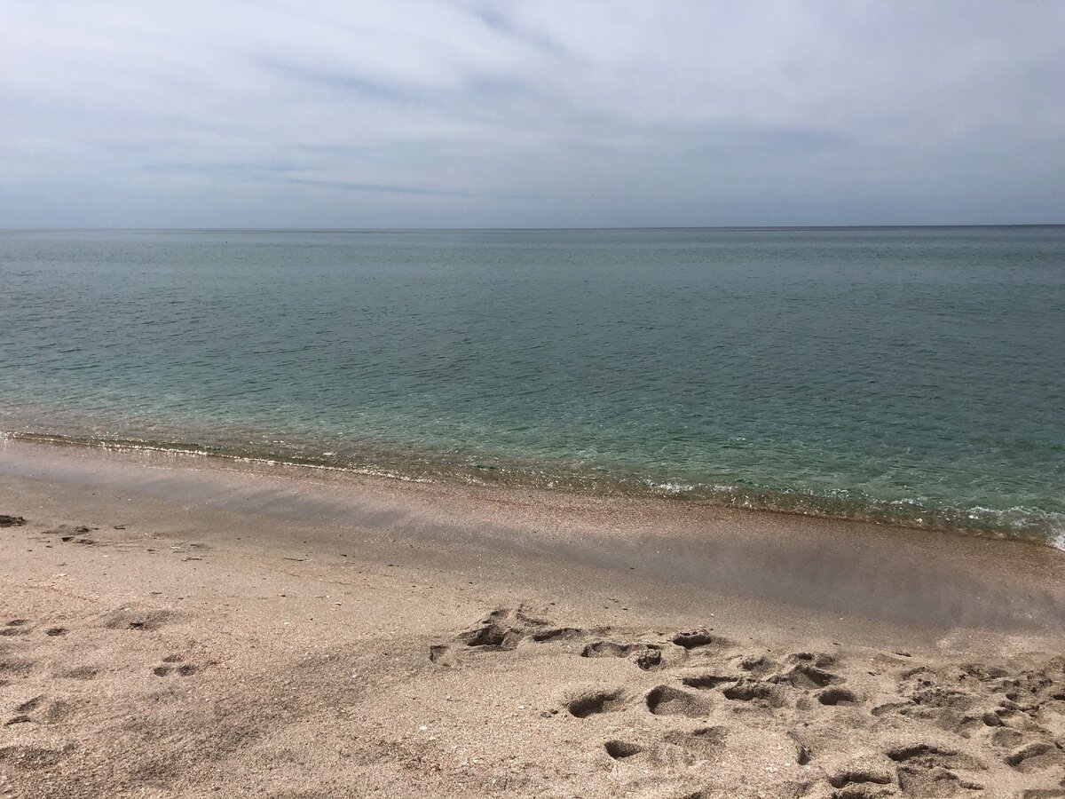 Несколько дней море было спокойным