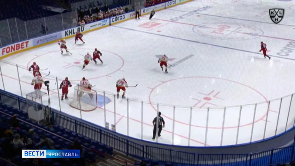 Фото:  скрин с видео КХЛ