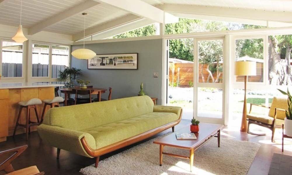 Дизайн квартиры в ретро стиле