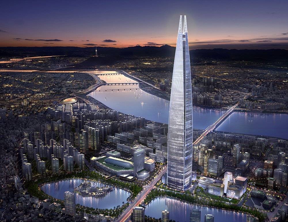 Lotte World Tower. Фото из интернета.