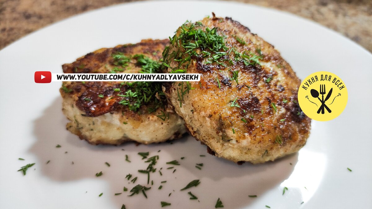 Рыбные котлеты из пикши