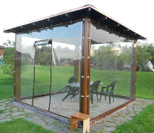 Мягкие окна для веранды