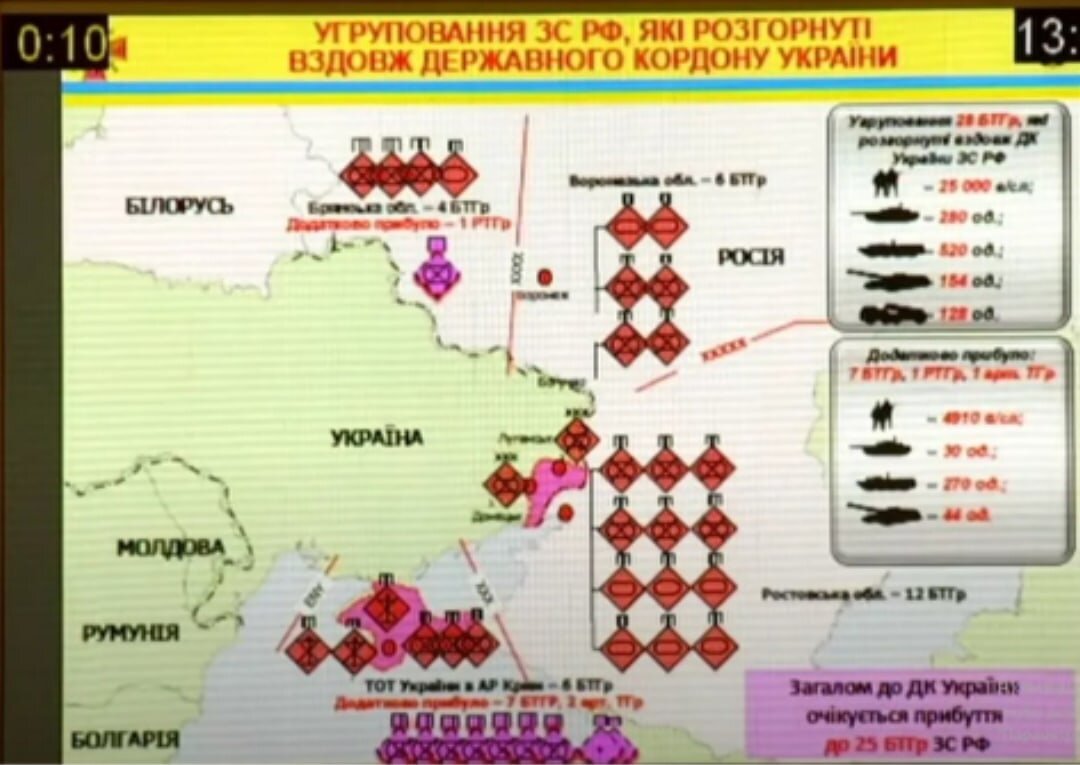 Планы вс рф на украине в ближайшее