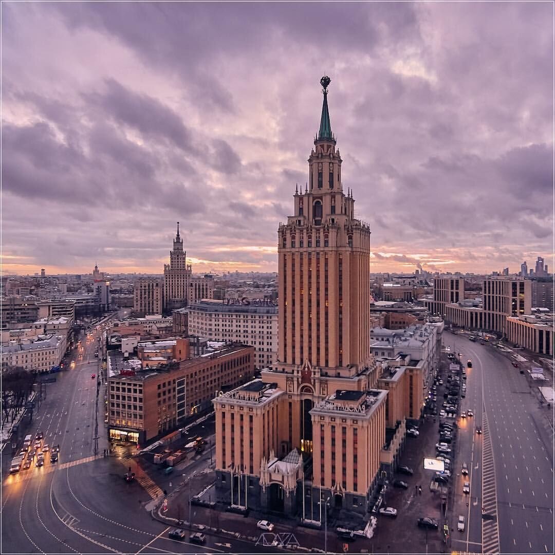 Гостиница ленинградская москва фото