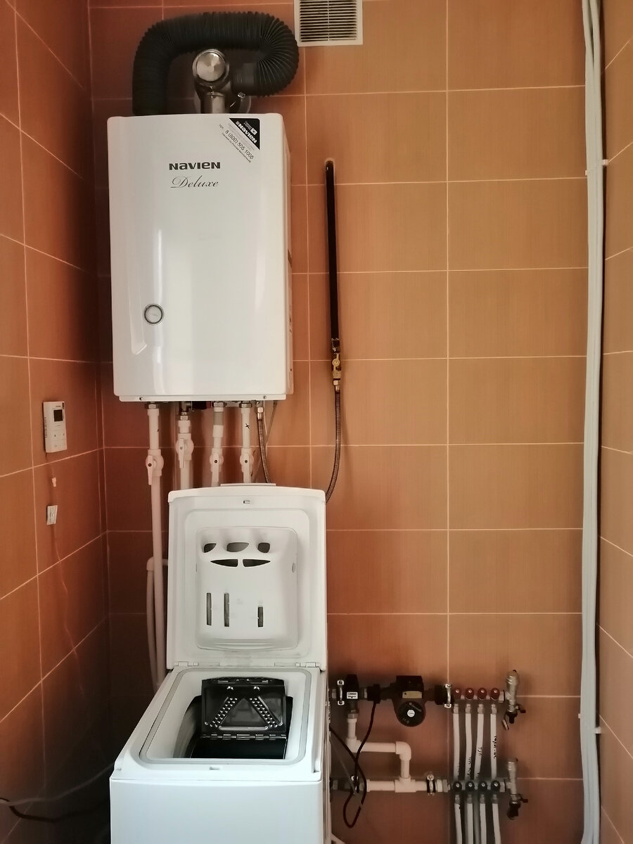 наша котельная, стиральная машина тоже тут