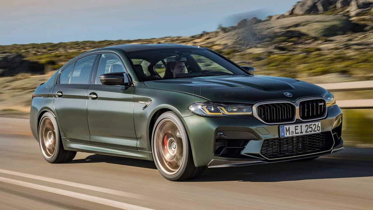 BMW m5 самый быстрый седан