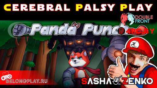 Panda Punch — Прохождение игры одной только мышкой и подбородком