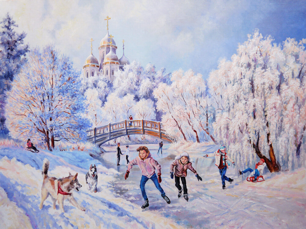 Рисунок русская живопись