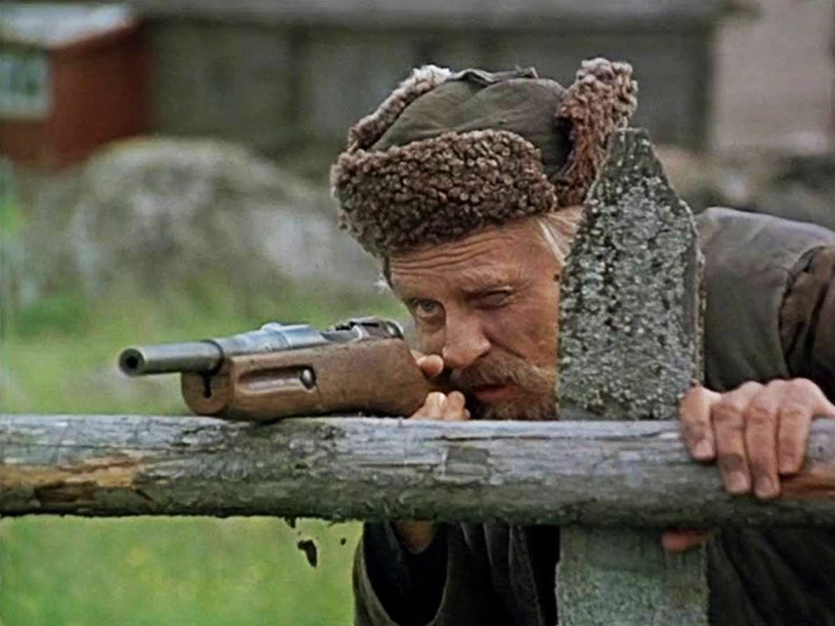 К.лассическое применение обреза.